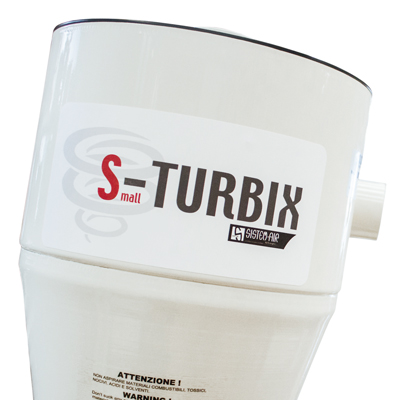 Turbix, il separatore polveri ciclonico - Sistem Air 
